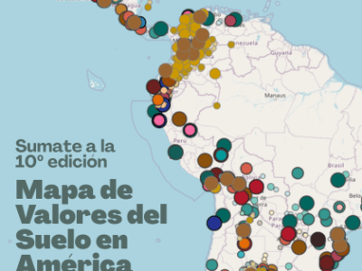 Nueva edición del Mapa de Valores del Suelo en América&nbsp;Latina